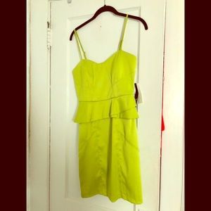 Xoxo brand new with tags lime green cocktail dress